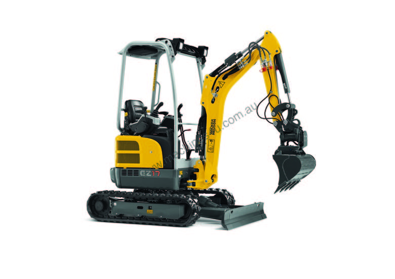 caption NEW Wacker Neuson Zero Tail 1.7 tonne Excavator