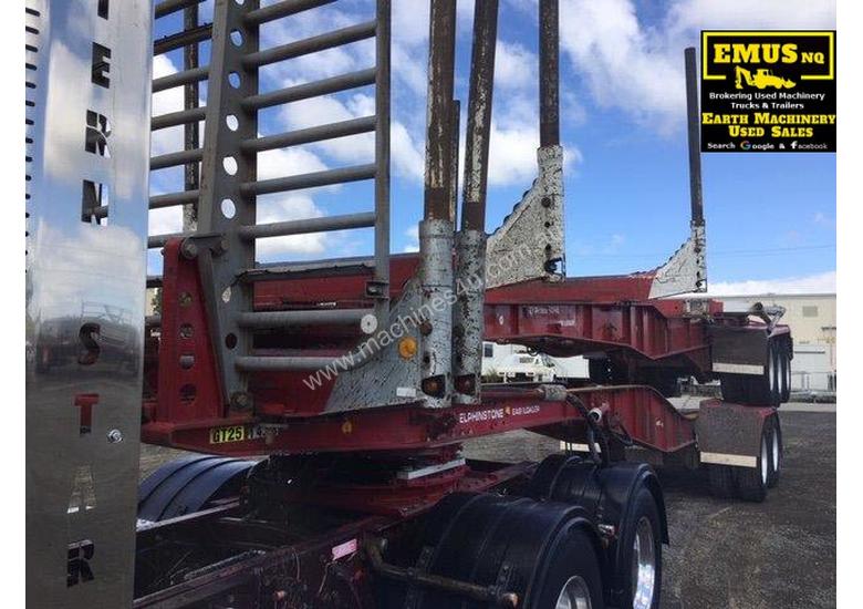caption 2004 Elphinstone Skel Logging Trailers. TS428