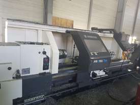 2011 Hankook Protec 7NA x 3000 CNC Flat Bed CNC Lathe - picture0' - Click to enlarge