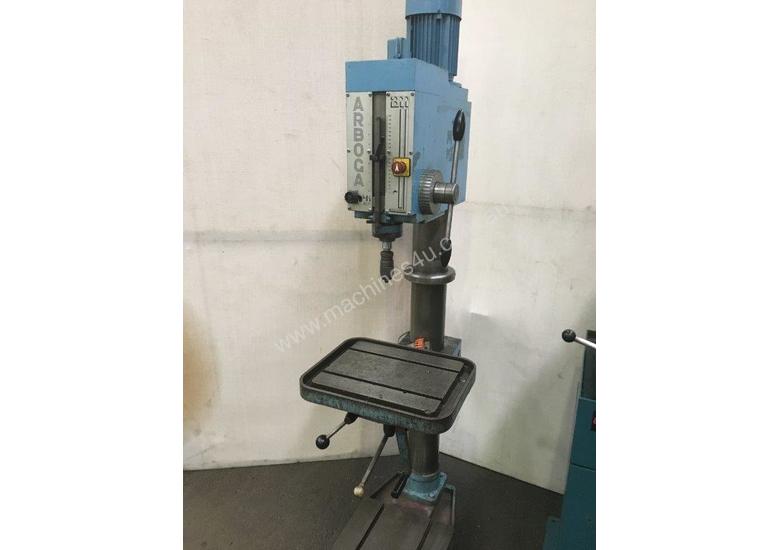 Used Arboga Arboga Pedestal Drill Model U1 Mt4 Taper Geared Head
