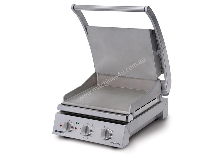 caption Roband GSA610S | 6 Slice Smooth Surface Contact Grill