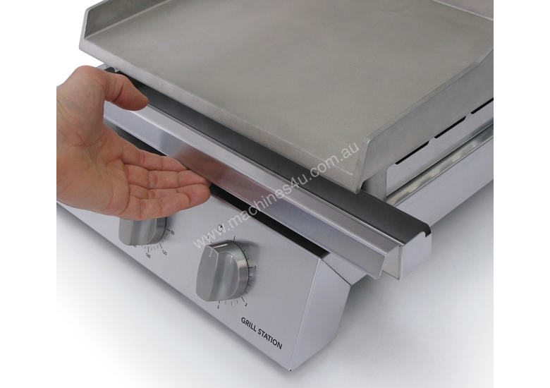 caption Roband GSA610S | 6 Slice Smooth Surface Contact Grill