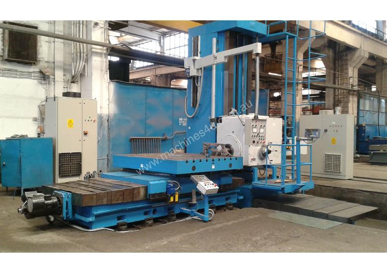 caption Titan AFM 150 Horizontal Boring and Milling Machine