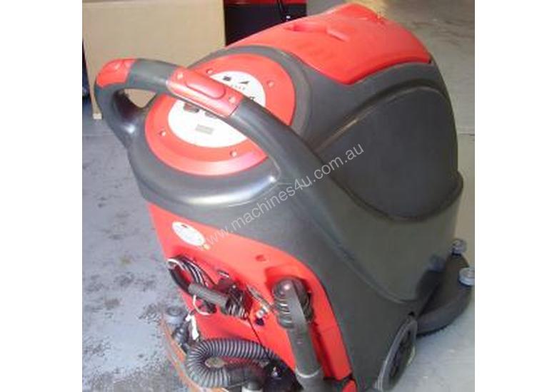 caption Nilfisk Advance Viper AS510B Battery Walk Behind Floor Scrubber