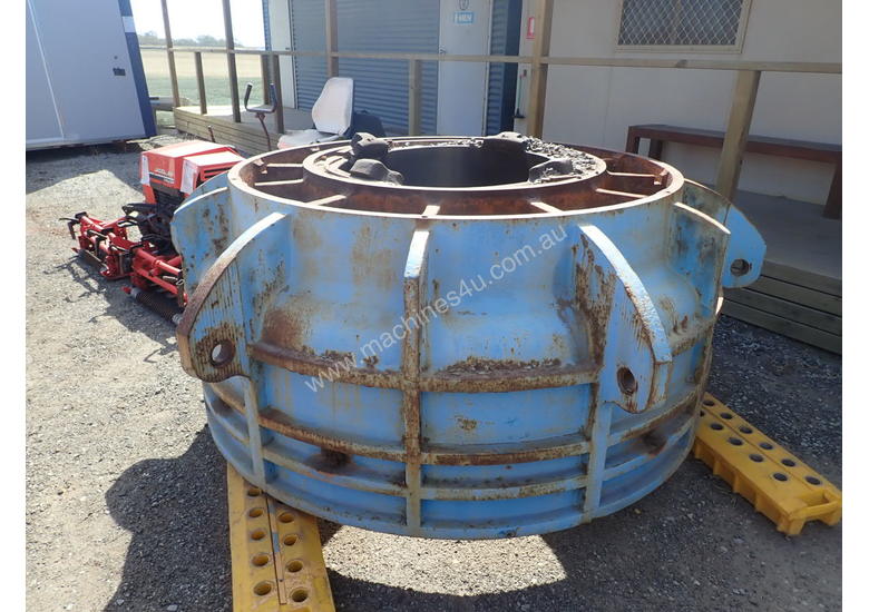 caption TEREX C1550 / PEGSON 1300 UPPER FRAME AUTOFINE # 603/1503