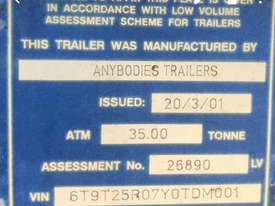 2001 Tri Axle Tipping Trailer - picture1' - Click to enlarge