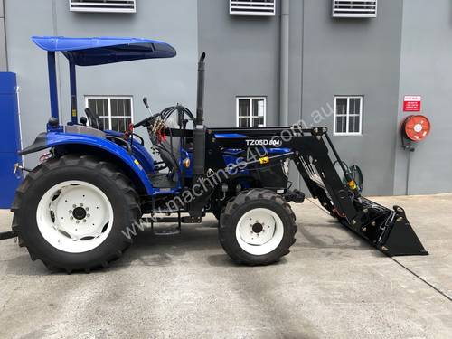 Lovol M804 ROPS 80hp 4WD Tractor with 4 in 1 Loader