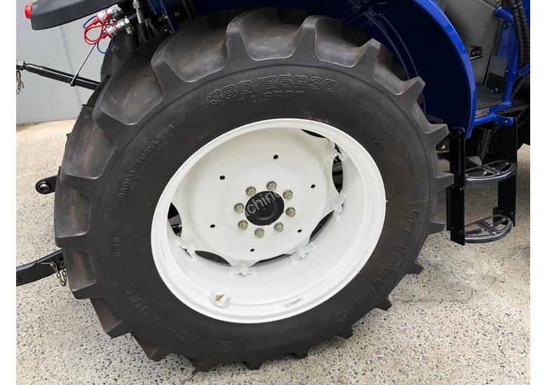 caption Lovol M804 ROPS 80hp 4WD Tractor with 4 in 1 Loader