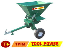 Spreader Fertilizer & seed Towable = STEEL MADE - picture0' - Click to enlarge
