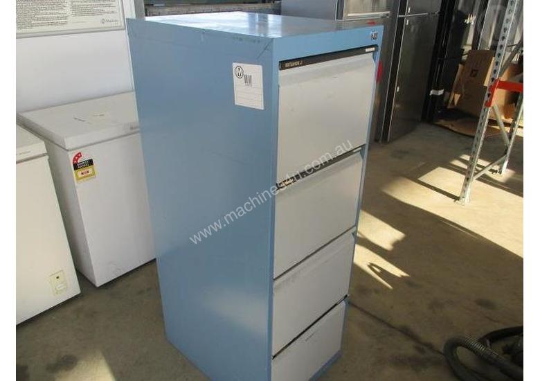 Used Statewide Statewide 4 Drawer Filing Cabinet Stainless Steel