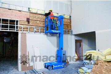 Genie 12ft Manlift Vertical Lift Compact & Ideal for Indoor Tasks with Easy Maneuverability!