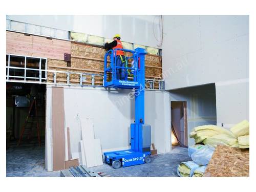 Genie 12ft Manlift Vertical Lift – Compact & Ideal for Indoor Tasks with Easy Maneuverability!