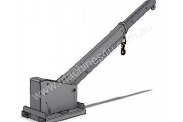DHE-IJL2.5 Forklift Jib 2.5 Ton Incline Long 3.58m Reach, Versatile 8 Hook Positions