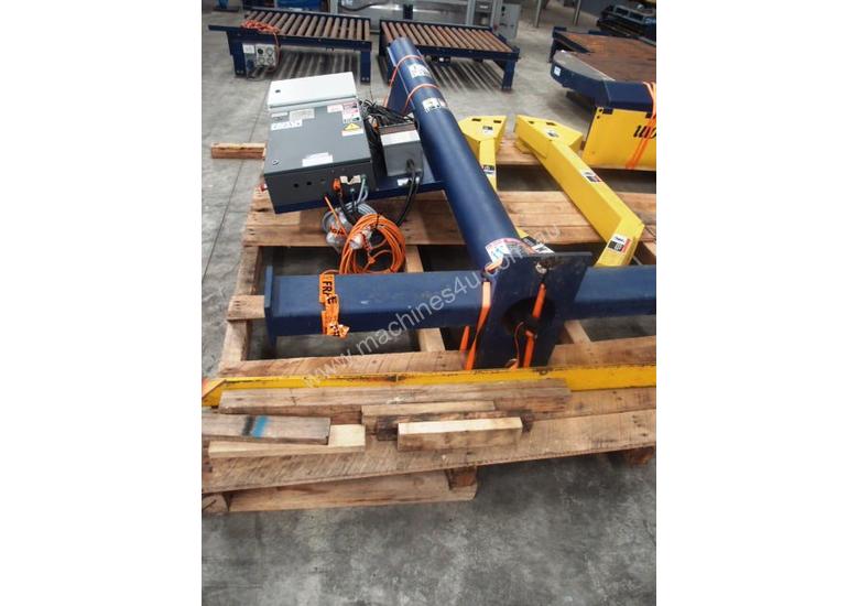 Used lantech Pallet Stretch Wrapper Semi Automatic Pallet Wrapper in