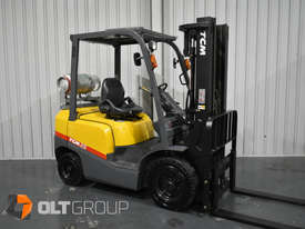 TCM FGE25T4 2.5 Tonne Forklift LPG EFI Container Mast 4800mm Lift Height 2371 Low Hours - picture2' - Click to enlarge