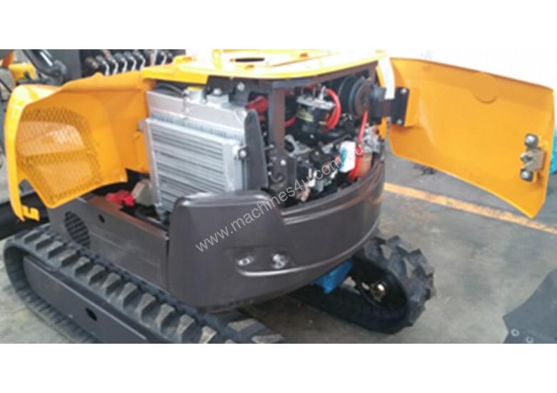caption Mini Excavator – 1.7 Ton 15hp Yanmar Diesel Engine TM1.7