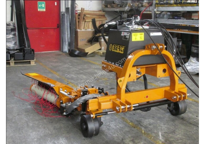 caption Berti DEMO Ecosprint 90-140 Weedmower Mulcher/Soil Conditioner Tillage Equip