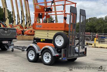 QLD ACCESS - JLG R1932 Scissor Lift and Trailer Package