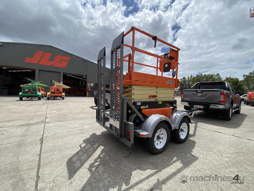 New 2022 LGMG JLG R1932 Scissor Lift and Trailer Package New LGMG 19 ...