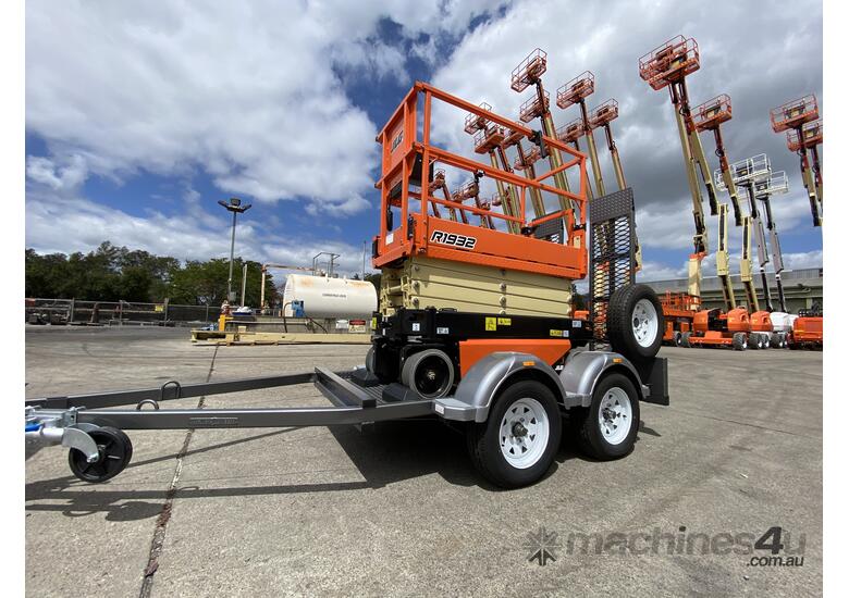 QLD ACCESS - JLG R1932 Scissor Lift and Trailer Package