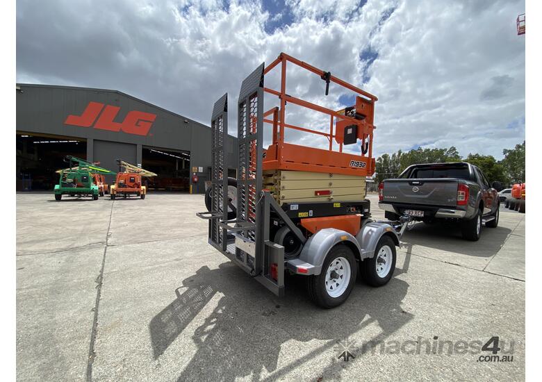 QLD ACCESS - JLG R1932 Scissor Lift and Trailer Package