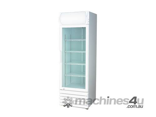 Large Single Glass Door Colourbond Upright Drink Fridge 540Lt 700mm W