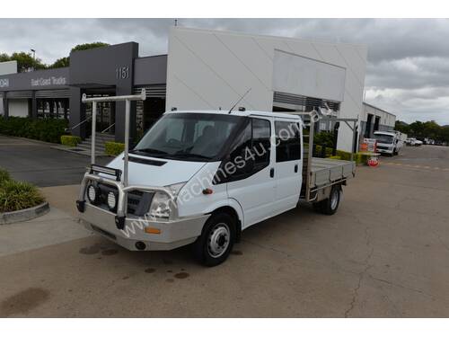 2012 FORD TRANSIT Dual Cab - Tray Truck - Tray Top Drop Sides