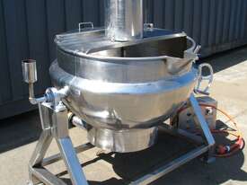 Stainless Steel Tilting Electric Jacketed Cooker Kettle Mixer - 300L - picture0' - Click to enlarge