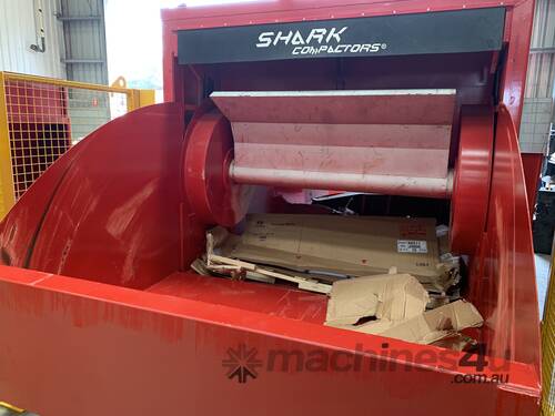 Shark Compactor | Ideal for compacting large waste products i.e. furniture & containers - Hire