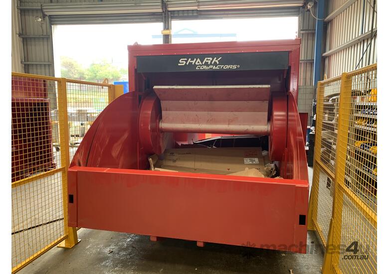 Shark Compactor | Ideal for compacting large waste products i.e. furniture & containers - Hire