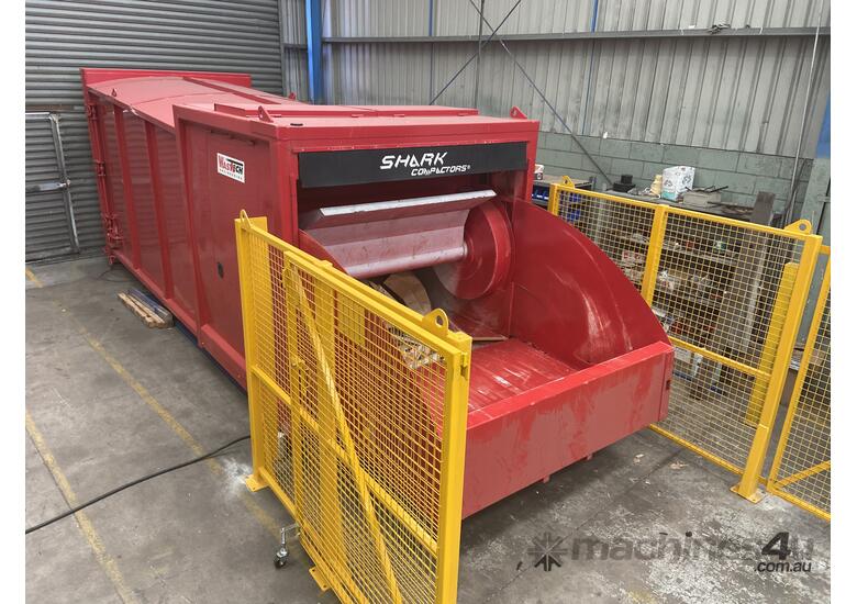 Shark Compactor | Ideal for compacting large waste products i.e. furniture & containers - Hire