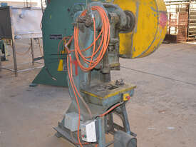 John Heine Mechanical Electric Press Stamping 202A 15t foot pedal 3 phase - picture0' - Click to enlarge