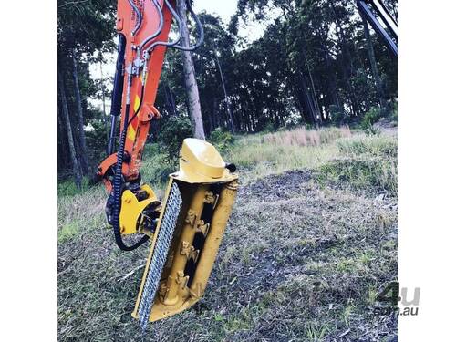 Excavator Mulching Head Attachment