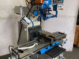 Metal Master BM-30 Turret Milling Machine. with DRO, AS NEW - picture1' - Click to enlarge