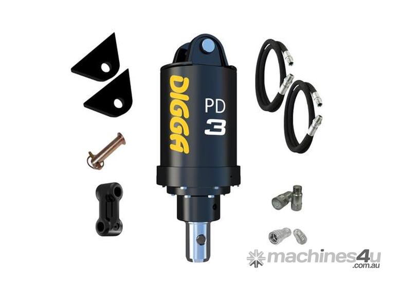 Digga Auger Drive for Tractors with DIY Weld-on Kit