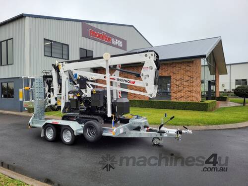 Monitor 1890 - 18m Trailer Mounted Spider Lift