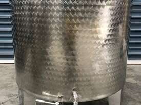 1,100ltr Wine Style Tank- Stainless Steel (New) - picture0' - Click to enlarge