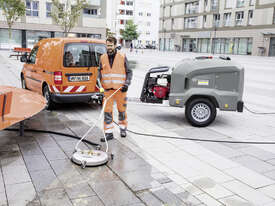 Karcher HD Trailer Gasoline Cold Water Pressure Washer - picture0' - Click to enlarge