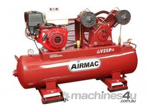 caption Airmac V25P 9 HP Air Compressor | Exceptional Performance