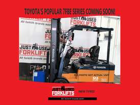 TOYOTA 7FBE18 63969 1.8 TON 1800 KG CAPACITY ELECTRIC FORKLIFT 4700 MM 3 STAGE CONTAINER MAST - picture2' - Click to enlarge