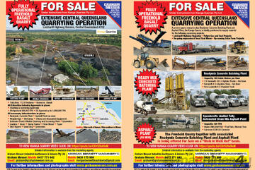 QUARRY FOR SALE - CENTRAL QUEENSLAND