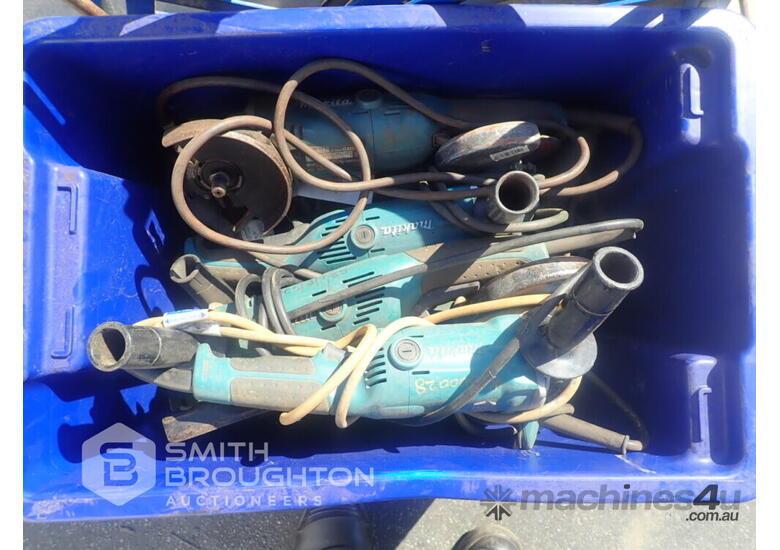 Used PALLET COMPRISING OF 2 X PLASTIC CRATES CONTAINING ASSORTED ANGLE