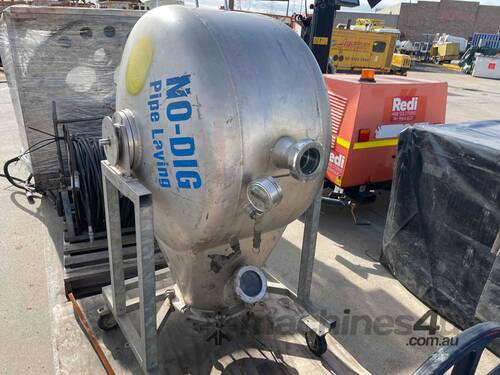 caption No-Dig Trenchless Pipe Repair Inversion Drum
