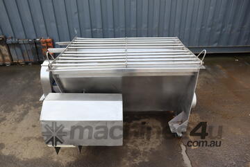 Stainless Steel Paddle and Screw Mixer - 600L