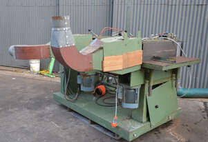 Twin belt heavy duty adjustable timber finishing double sided belt sander for timber Twin belt heavy duty adjustable timber finishing double sided belt sander for timber