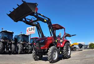 55HP UHI554 4WD Tractor with 3 Attachments