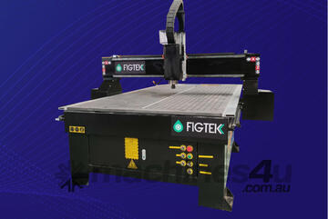 FIGTEK CNC ROUTER 1540 WITH VACUUM TABLE AND PUMP