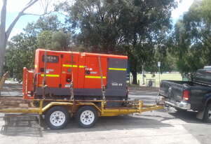 2ton tandem tilt deck Plant trailer , O/R brakes , ex council , 4.5 x 2.0 deck