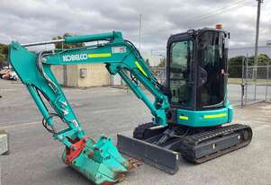 Kobelco SK35SR-6 Air Cab 3.5t Mini Excavator