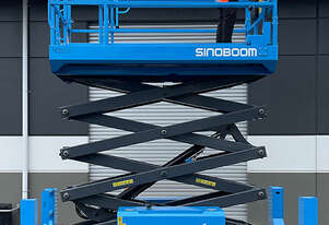 Runout Stock Sale!! Sinoboom 33ft Diesel Scissor! Perfect for Outdoor Use & Sites w/o Power Supply!